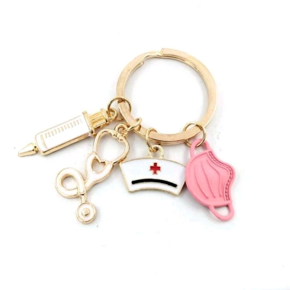 Nurse Charms Keychain - Picture 2 of 2